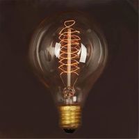 E27 G125 40W 220V Ampoule à filament Vintage Retro style antique Edison Lampe-Autour du fil Jes13476