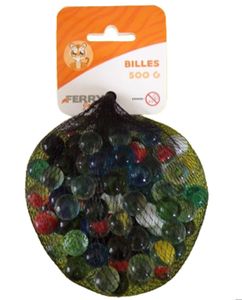 50 Billes Assorties GOKI - Sac Surprise Pour Enfants Créatifs - Idée Cadeau Ludique Et Intemporelle