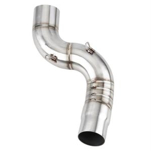 KIMISS raccord d’échappement moto adaptateur de pot déchappement Slip-on Fixe 