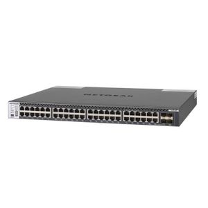SWITCH - HUB ETHERNET  Switch réseau RJ45 NETGEAR 48 ports 10 Gigabit manageable NIV3 + 4 SFP+ - XSM4348CS