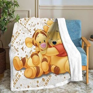 Plaid Mickey Mouse Minnie Noël Couverture de canapé Couverture polaire  moelleuse pour adultes enfants en microfibre pour canapé lit et couverture  en