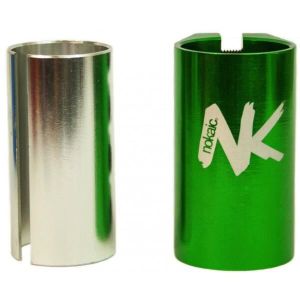 PACK GLISSE URBAINE Collier de serrage pour trottinette Nokaic - Verde - 34,9 mm - Aluminium 6061