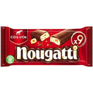 CAFÉ MOULU LOT DE 3 - CÔTE D'OR : Nougatti - Barres chocolaté