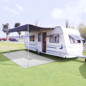 Tapis de sol camping-car plus 3,40 x 2,50m Gris - Camping-car Caravane