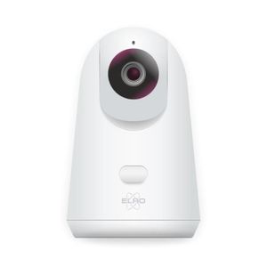 CAMÉRA IP Caméra de sécurité Wifi - ELRO CC4000 - 1080P Full HD - Caméra d'intérieur - Vision nocturne - Multidétections
