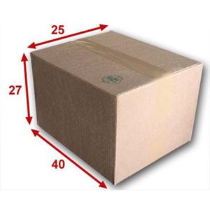 100 boîtes emballages cartons n° 05-180x160x150 mm simple cannelure