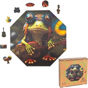 PUZZLE Puzzle en bois pour Enfants - MILLIWOOD - Série Fu