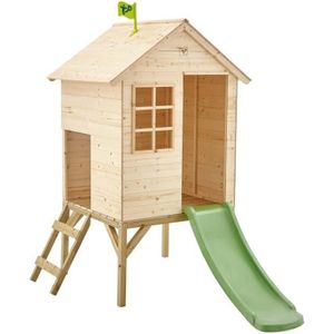 MAISONNETTE EXTÉRIEURE Maisonnette en bois TP Sunnyside pour enfants incl