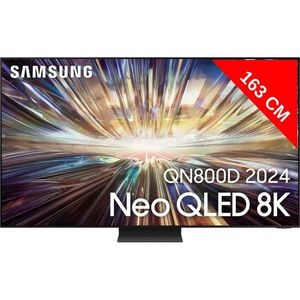 Téléviseur LED SAMSUNG TV Neo QLED 8K 163 cm TQ65QN800D