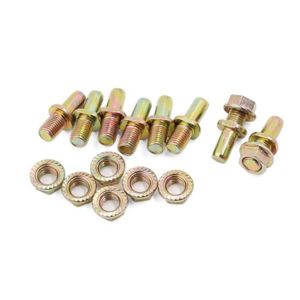 M6x18mm zingué vis à vis dans l/'écrou à insert fileté 20pcs pour bois