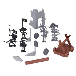 FIGURINE - PERSONNAGE Kit de jouets de guerre Figurines de soldats Jouet