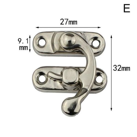 Fermeture à Levier Réglable En Inox 195-210mm Avec Cadenas - Neuf Sous Emballage - Marque FP INOX