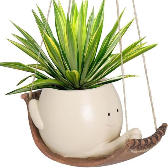 Lot De 3 Pot Plante Mural, KinkGlass Succulent Planter Vase Fleur Artificielle Pour Décoration Murale (Noir