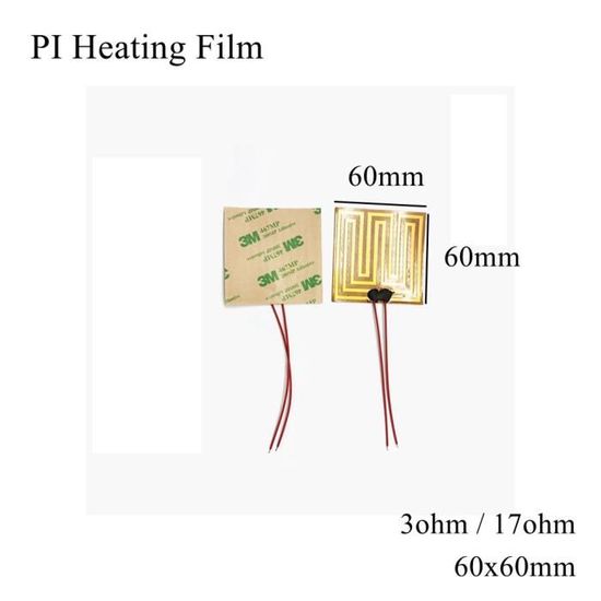 Plaque Chauffante En Céramique Lément Chauffant PTC, Coque En Aluminium
