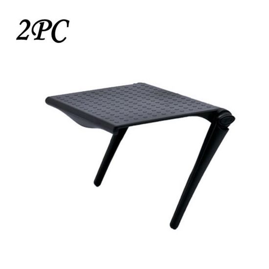 Support Réglable Pour écran TV - Étagère Plateau Supérieur Pour Décodeur, Box, Routeur, Console - Sans Perçage, Structure Triangulaire Stable - Noir Support Mural Tv Support Réglable Pour écran TV - Étagère Plateau Supérieur Pour Décodeur, Box, Routeur, Console - Sans Perçage, Structure Triangulaire Stable - Noir Support Mural Tv