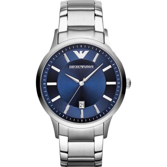 Emporio armani watch blue face outlet