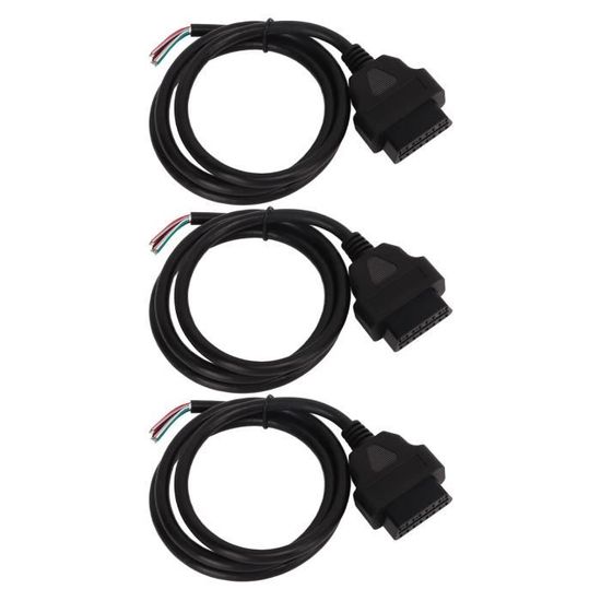 Câble Adaptateur OBD2 4 Broches Pour Moto – Diagnostic Complet Honda Et Compatibles K-Line, ABS Durable