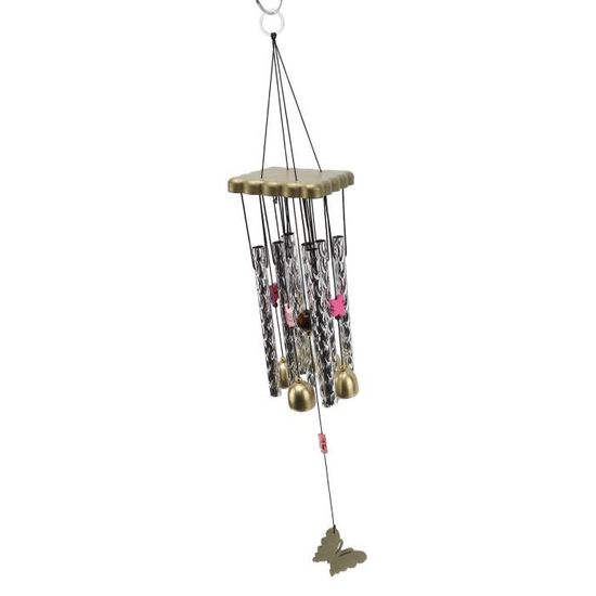 Carillon Éolien En Aluminium Avec Tons Doux - Déco Jardin, Cour, Intérieur, Cadeau Original