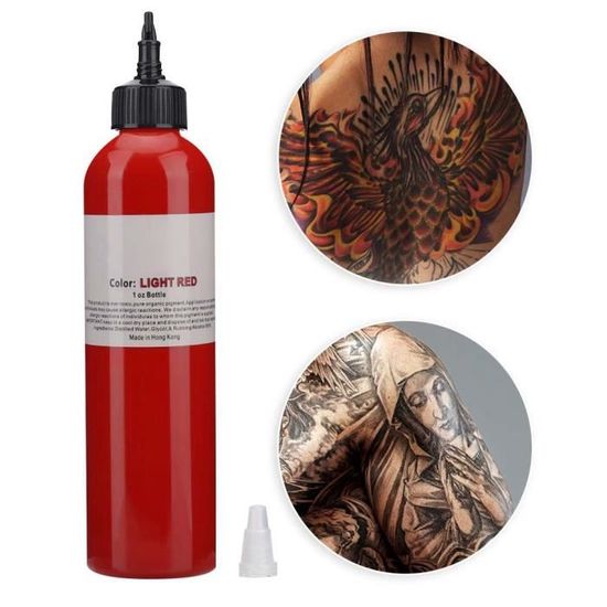 Encre De Tatouage Noir Carbone 13 Pigments (100 Ml