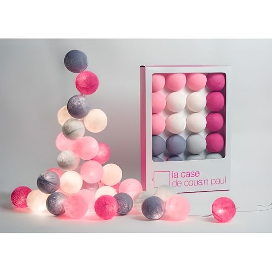 Guirlande Lumineuse Boules Pour Chambre D Enfant La Case De Cousin Paul Hoi An Cdiscount Maison