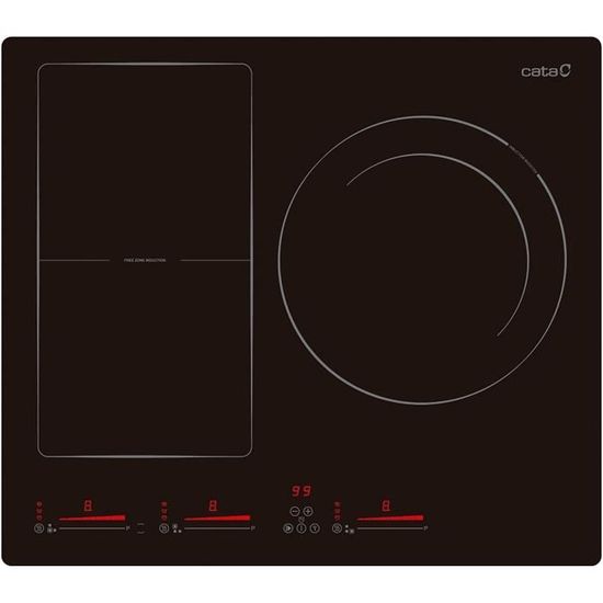 Plaque de cuisson à induction Limics24 6011 Bk 3 zones de cuisson