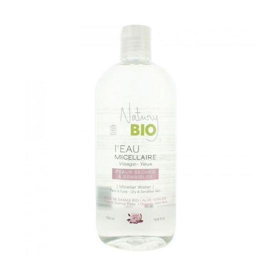 Eau Micellaire Peaux Sèches Et Sensibles 530ml Natury Bio
