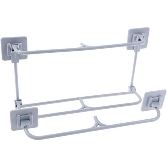 Amoyer Montage Mural Pour Rack Chaussures Double Couche