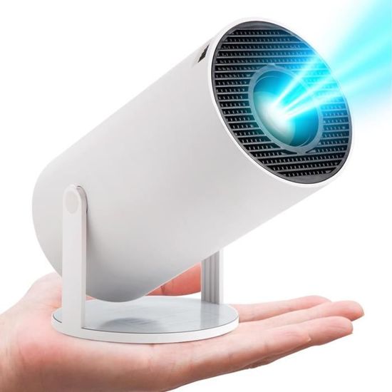 Mini Projecteur, Hy300 Videoprojecteur Portable, 4K200 Ansi Auto Keystone Projecteur Avec Wifi