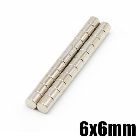 Lot De 10 Aimants Néodyme N52 - Dimensions 5x5x1.2 Mm, Forme Cube, Extrêmement Puissants (450G)