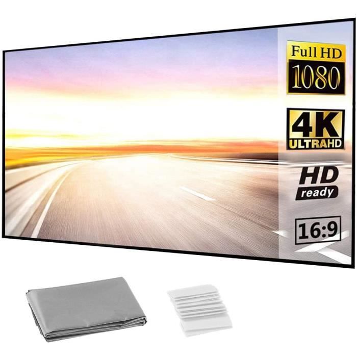 Écran De Projection, 16 : 9 Écran De Cinéma Extérieur Portable