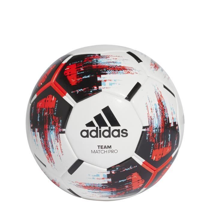 ADIDAS Ballon Team Match Pro Matchball Blanc Rouge Noir