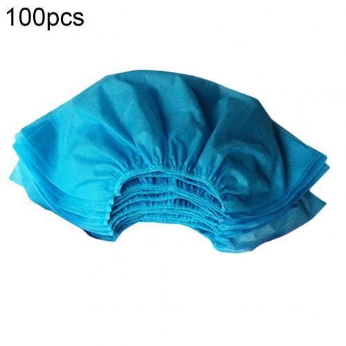 100 pièces couvre chaussures jetables anti poussière antidérapant Dhoe couverture enfants étudiants adulte Non - Type Light Blue