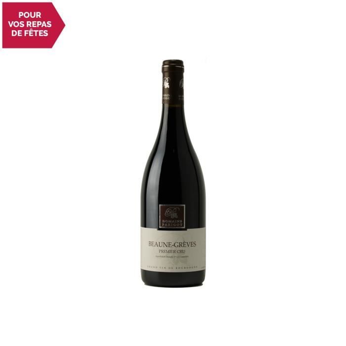 Beaune premier cru Les Grèves Rouge 2017 - 75cl - Domaine Parigot Père et Fils - Vin AOC Rouge de Bourgogne - Cépage Pinot Noir