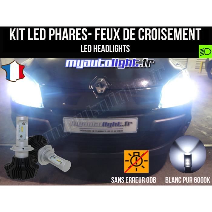 Kit Ampoules de phares à LED H7 Haute Performance pour RENAULT MEGANE 3