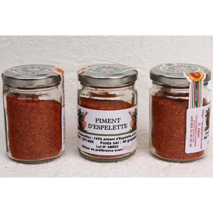 PIMENT D'ESPELETTE