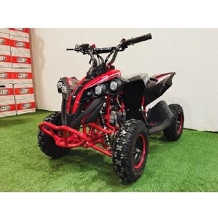 QUAD 50 XXL RENEGADE DEMARREUR ELECTRIQUE 2 PLACES ENFANTS ROUGE