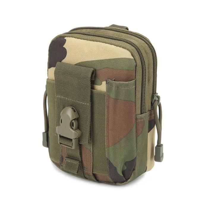 Jungle -Sac de ceinture tactique Molle pour hommes, sac de ceinture, militaire, Camping, escalade, course à pied, chasse, petits sac