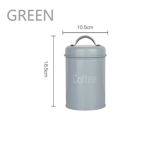 Couvercle de réservoir de stockage en acier ustensiles de cuisine boîte carrée multifonction boîtes scellées Pots de - Type GRAY-C
