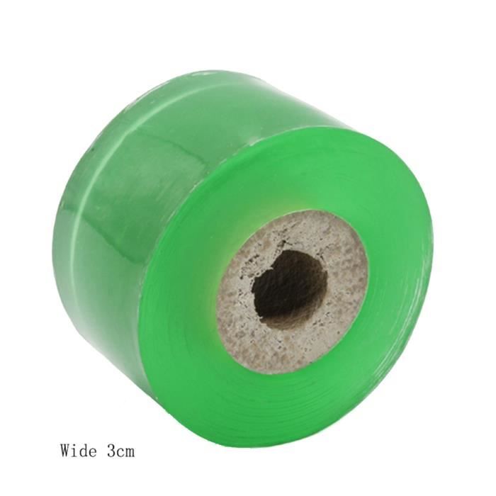 Ruban auto-adhésif 100M pour greffe de branches d'arbres fruitiers de jardin 3cm