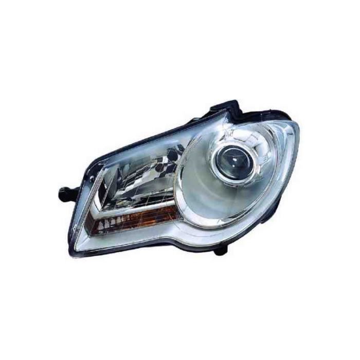 Phare Optique avant droit VOLKSWAGEN TOURAN I phase 2, 2006-2010, H7+H7, 11910202