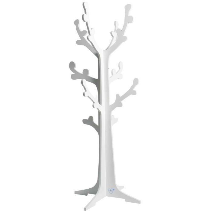 DOMIVA Porte Manteaux Cerisier Blanc