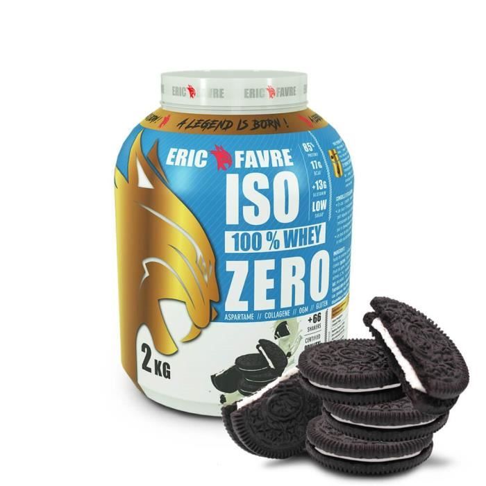 Eric Favre Iso 100% Whey Zero 2 kg - Oréo