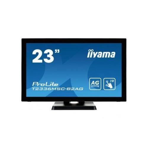 IIYAMA Ecran LED ProLite T2336MSC b2AG 23 Tactile 1920 x 1080 Full HD 1080p IPS 250 cd mA� 1000 1 5 ms