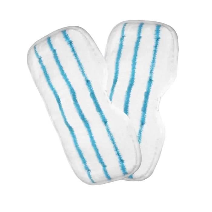 2 PCS Lingettes Microfibres de Rechange pour les Balais Vapeur KotiCidsin TB-10