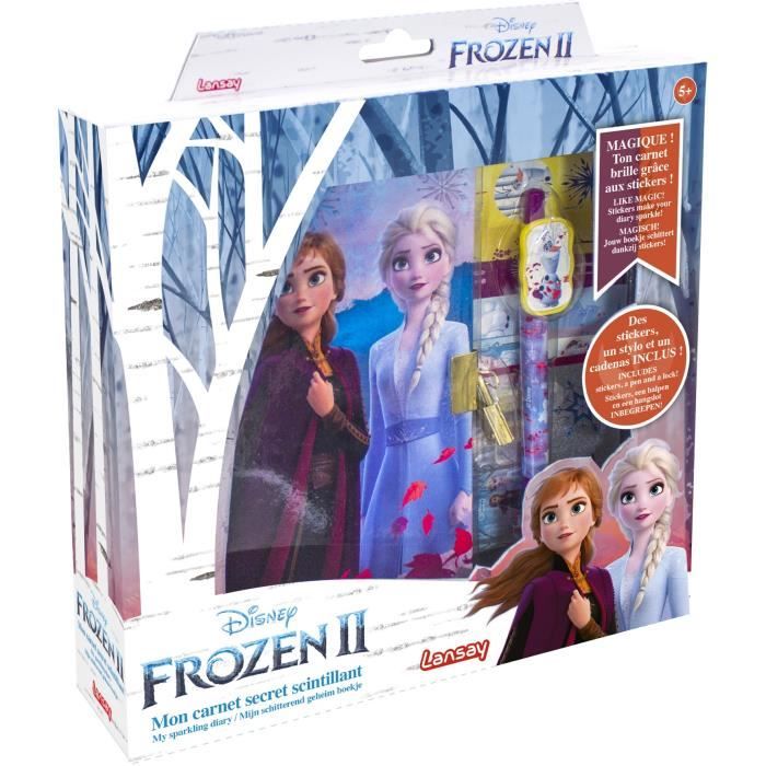 LANSAY La reine des neiges II Carnet secret scintillant - Fille - À partir de 5 ans