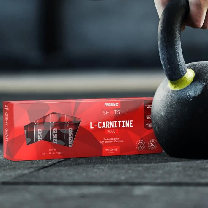 Prozis - L-Carnitine 2000 20 ampoules - Citron