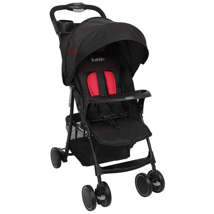 TROTTINE TRI-LINE Poussette CAROLINA et habillage pluie