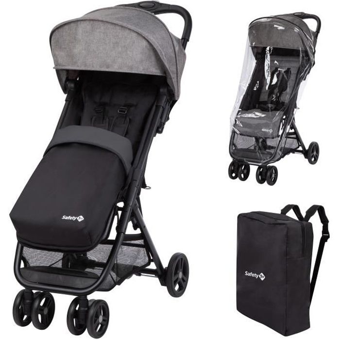SAFETY FIRST Poussette Teeny Comfort - Pack Black Chic