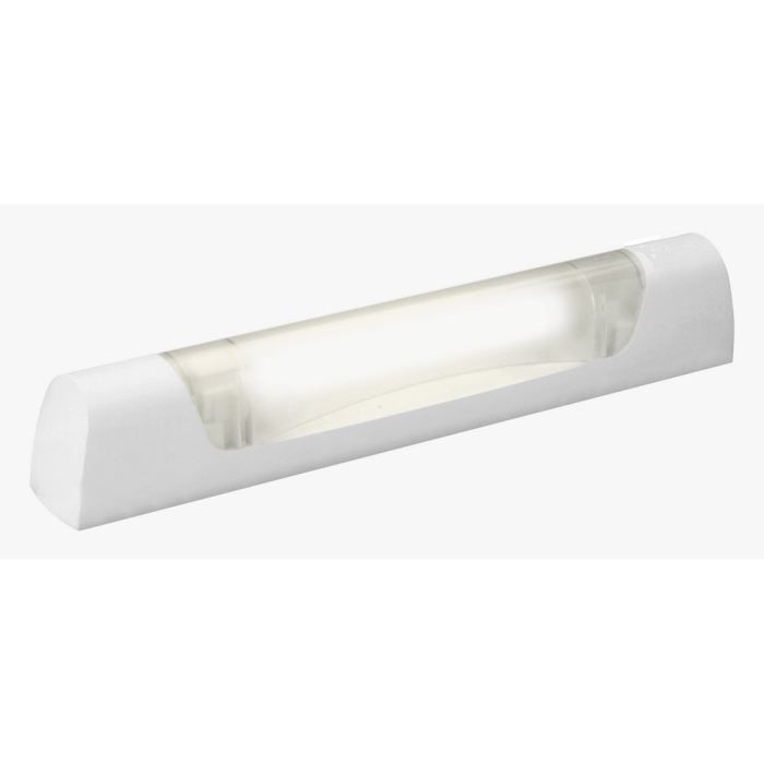 Applique salle de bain avec lampe halogène Prismaline, interrupteur et Prise 2P+T