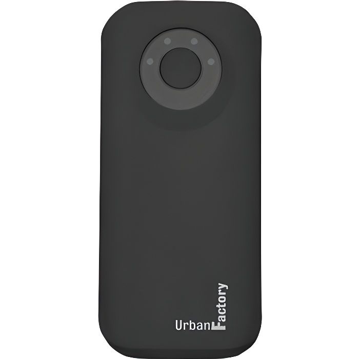 Urban Factory Batterie Externe Emergency 4400 mAh Noir